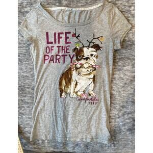 VTG Rare Aeropostale 1987 Life Of The Party Dog Single Stitch Women Youth Sz M S
